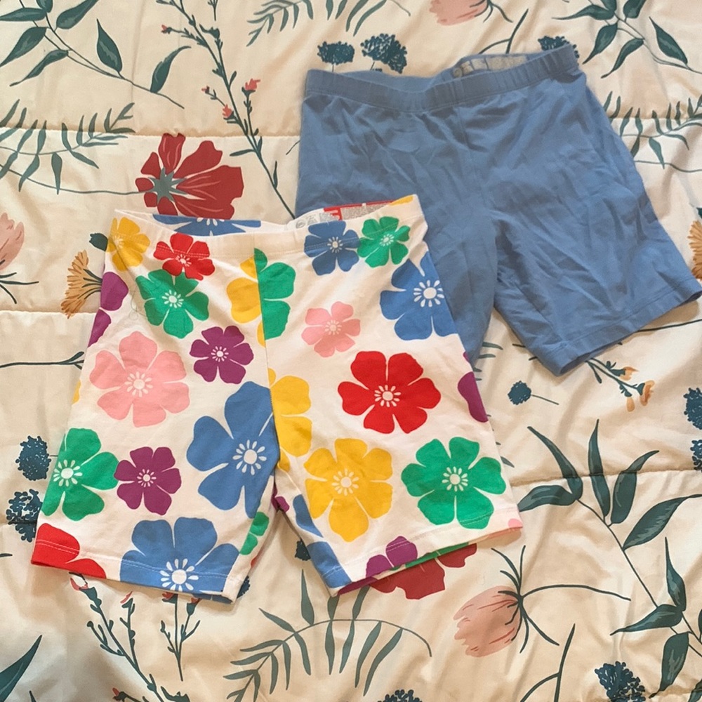 Colourful bike shorts